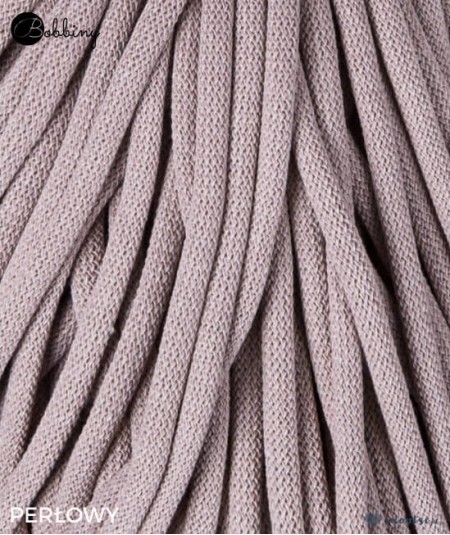 Perłowy sznurek bawełniany 9 mm Jumbo Bobbiny