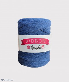Włóczka sznurek Ribbon Spaghetti 42 niebieski