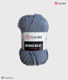Włóczka Merino Bulky YarnArt 3088 szary stalowy